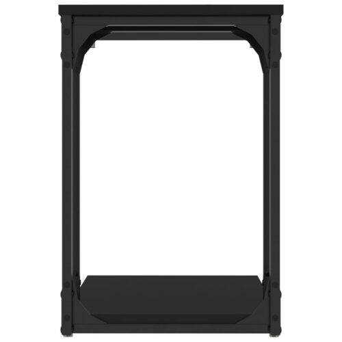 Side Table Black 50x35x52cm Engineered Wood - Image 6