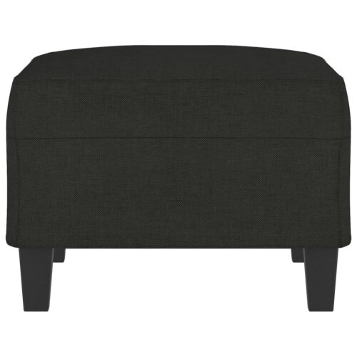 Footstool Black 70x55x41cm Fabric - Image 4