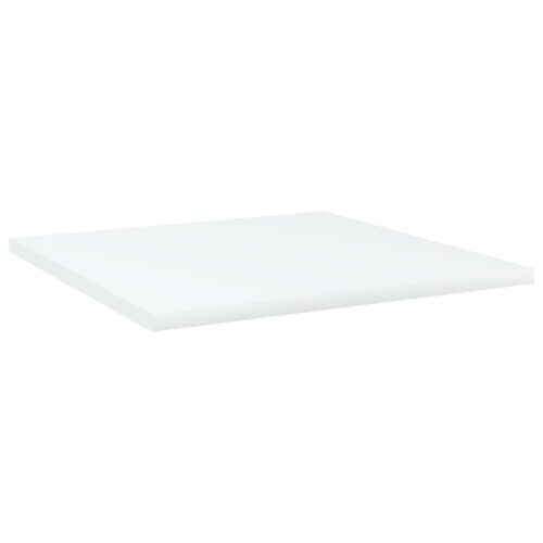 Bookshelf Boards 4pcs White 40x40x1.5cm Engineered Wood - Image 2