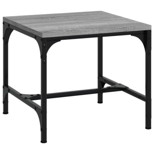 Side Tables 2pcs Grey Sonoma 40x40x35cm Engineered Wood - Image 5