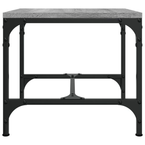 Side Tables 2pcs Grey Sonoma 40x40x35cm Engineered Wood - Image 7