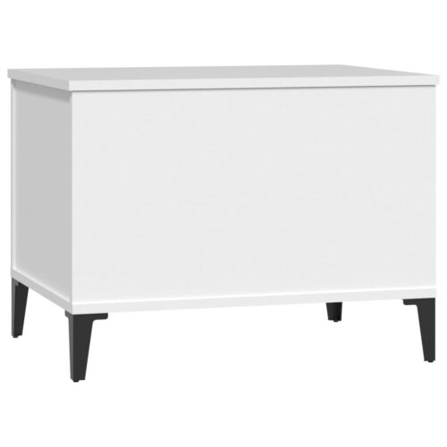 Coffee Table White 60x44.5x45cm Engineered Wood - Image 6