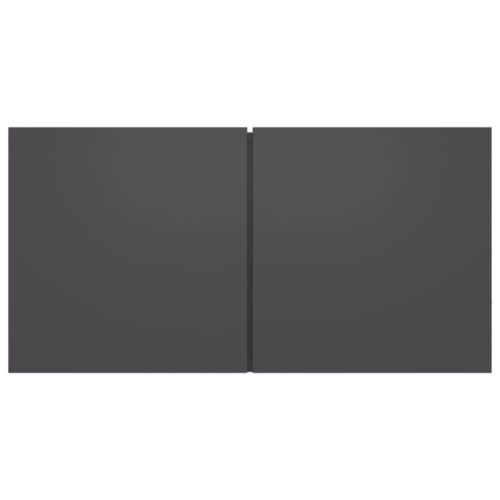 Hanging TV Cabinet Grey 60x30x30cm - Image 4