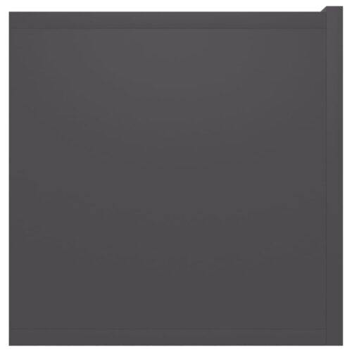 Hanging TV Cabinet Grey 60x30x30cm - Image 6