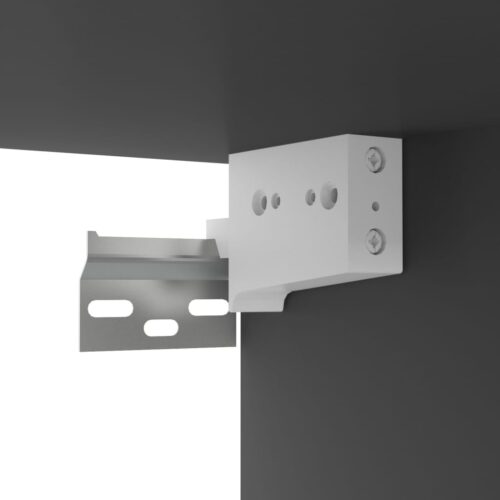 Hanging TV Cabinet Grey 60x30x30cm - Image 7