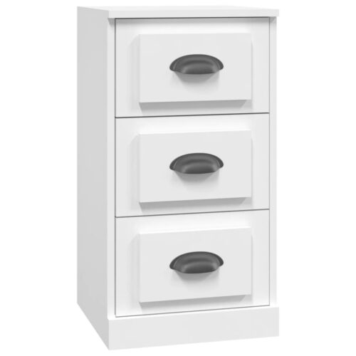 Sideboard White 36x35.5x67.5cm Engineered Wood - Image 2