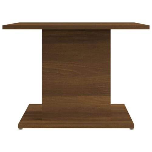 Coffee Table Brown Oak 55.5x55.5x40cm Engineered Wood - Image 5