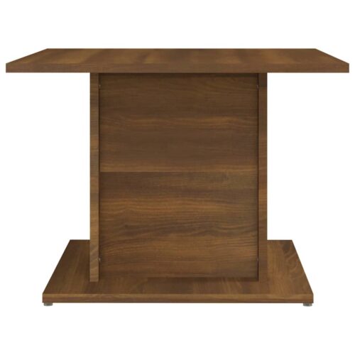 Coffee Table Brown Oak 55.5x55.5x40cm Engineered Wood - Image 6