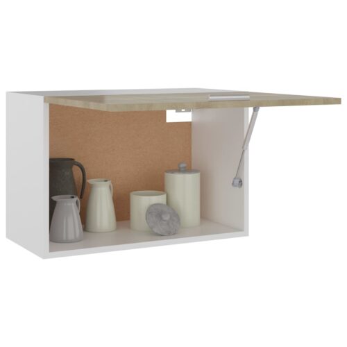 Hanging Cabinet Sonoma Oak 60x31x40cm Engineered Wood - Image 4