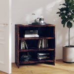 Sideboard Smoked Oak 70x40.5x75cm Engineered Wood