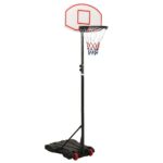 Basketball Stand White 216-250cm Polyethene