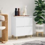 Sideboard White 60x35x70cm Engineered Wood
