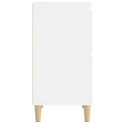 Sideboard White 60x35x70cm Engineered Wood - Image 7