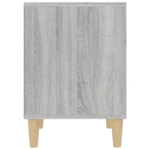 Bedside Cabinets 2pcs Grey Sonoma 40x35x50cm - Image 7
