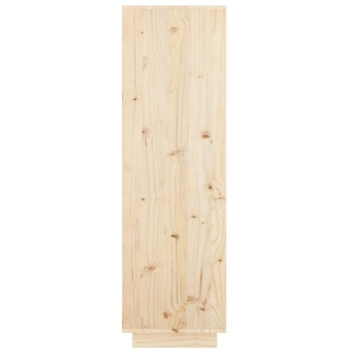 Highboard 74x35x117cm Solid Wood Pine - Image 6