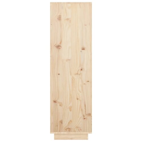 Highboard 38x35x117cm Solid Wood Pine - Image 4