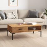 Coffee Table 90x50x35cm Solid Pinewood