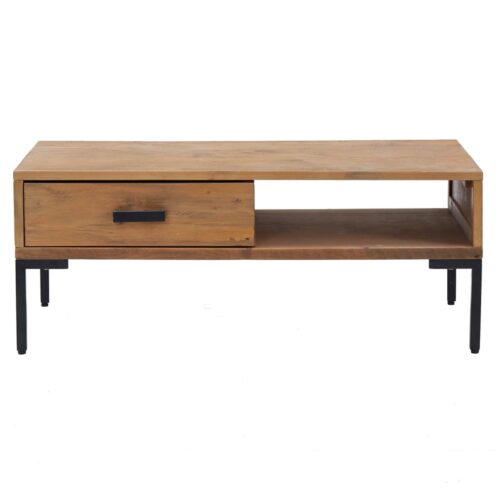 Coffee Table 90x50x35cm Solid Pinewood - Image 3