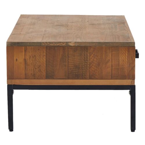 Coffee Table 90x50x35cm Solid Pinewood - Image 5