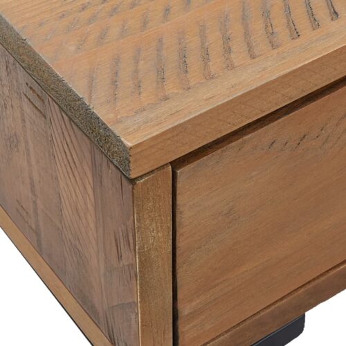 Coffee Table 90x50x35cm Solid Pinewood - Image 6
