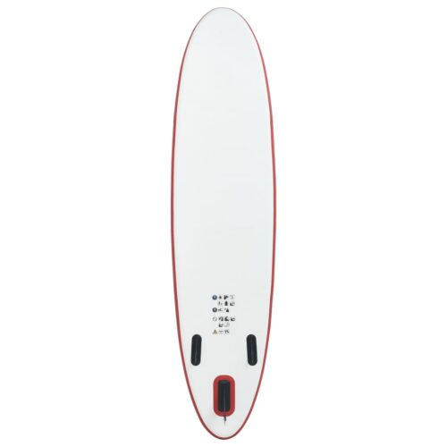 Stand Up Paddle Board Set SUP Surfboard Inflatable Red White - Image 4