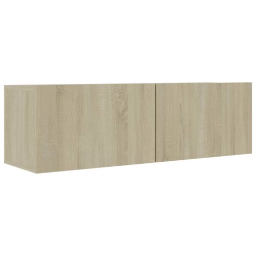 TV Cabinet Sonoma Oak 100x30x30cm Engineered Wood - Image 2