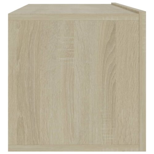 TV Cabinet Sonoma Oak 100x30x30cm Engineered Wood - Image 7