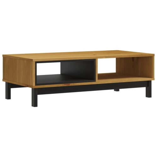 Coffee Table FLAM 100x50x32.5cm Solid Wood Pine - Image 2