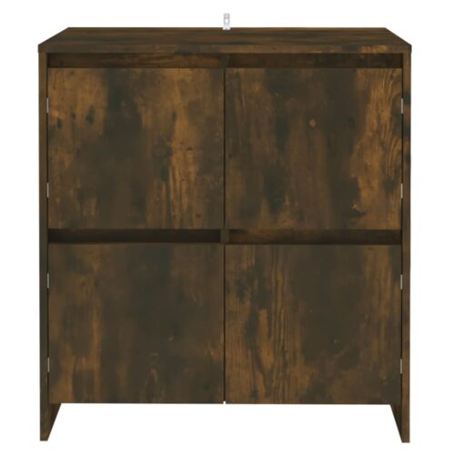 Sideboard Smoked Oak 70x41x75cm Engineered Wood - Image 3