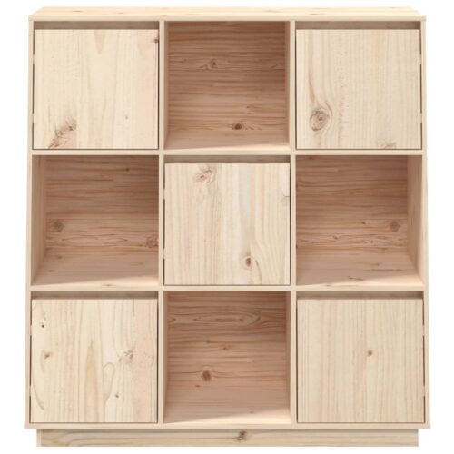 Highboard 110.5x35x117cm Solid Wood Pine - Image 3
