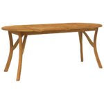 Garden Table 200x90x75cm Solid Wood Acacia