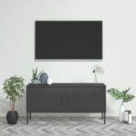TV Cabinet Anthracite 105x35x50cm Steel