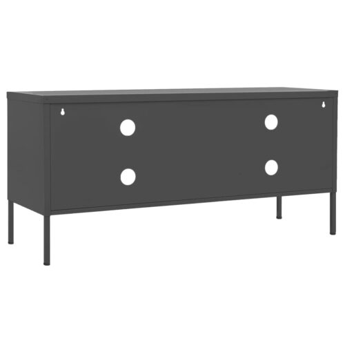 TV Cabinet Anthracite 105x35x50cm Steel - Image 5
