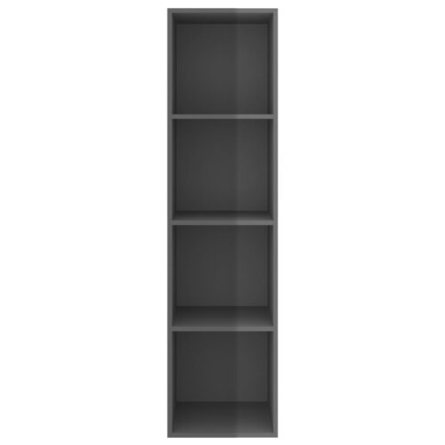 Wall Mounted Storage Shelf Entertainment Unit TV Stand Cabinet Bookshelf Rack - Image 4