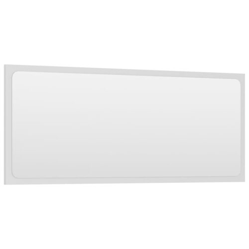 Bathroom Furniture Set White Engineered Wood - Image 7