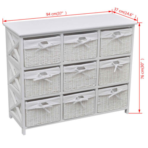 Storage Cabinet Akron White - Image 6