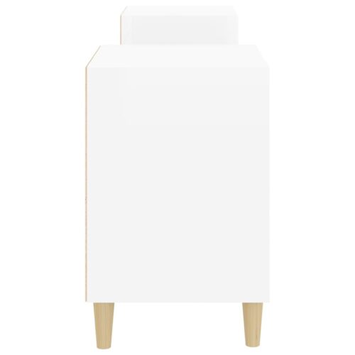 TV Cabinet High Gloss White 160x35x55cm Engineered Wood - Image 8