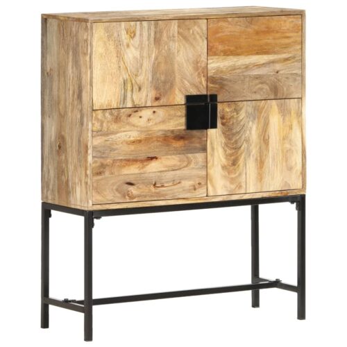 Highboard 80x30x100cm Solid Mango Wood