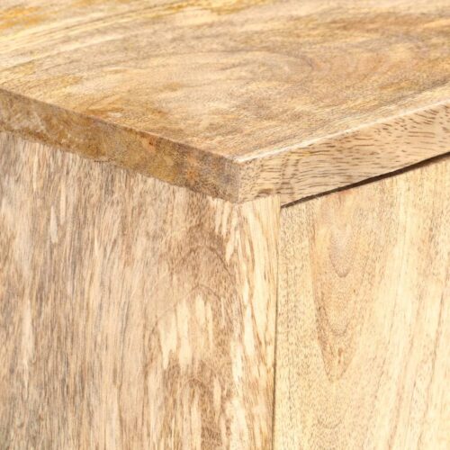 Highboard 80x30x100cm Solid Mango Wood - Image 6