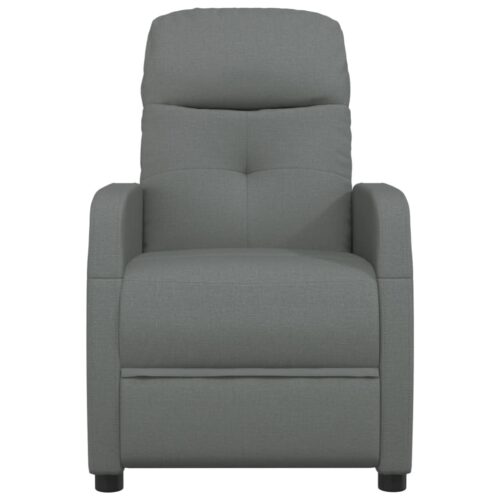 Massage Chair Dark Grey Fabric - Image 3