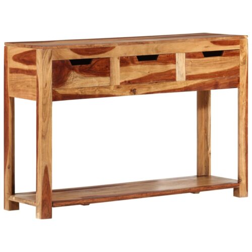 Console Table 110x35x75cm Solid Wood Acacia - Image 12