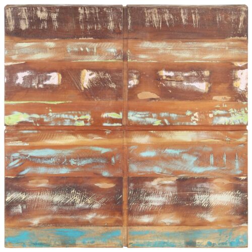 Coffee Table 80x80x28cm Solid Reclaimed Wood - Image 4