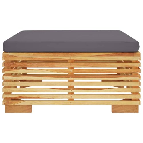 2-Piece Garden Lounge Set Solid Wood Teak - Image 4