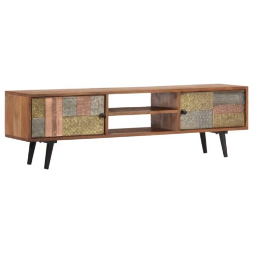 TV Cabinet 140x30x40cm Solid Acacia Wood