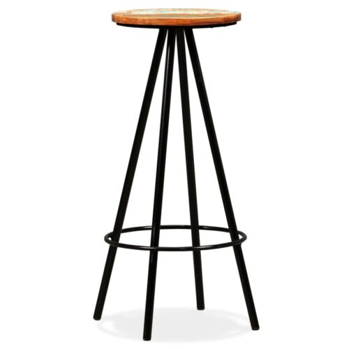 Bar Set 5 Pieces Solid Wood Reclaimed - Image 9