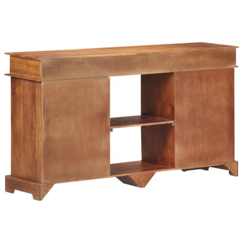 Sideboard 135x35x75cm Solid Acacia Wood - Image 4
