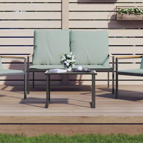 Garden Table Anthracite 55x40x37cm Steel - Image 7