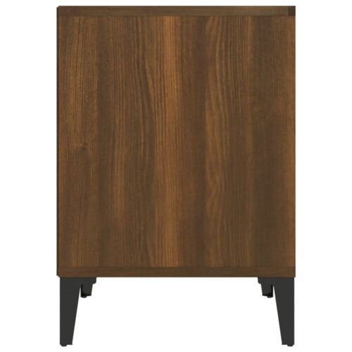 Bedside Cabinet Brown Oak 40x35x50cm - Image 6