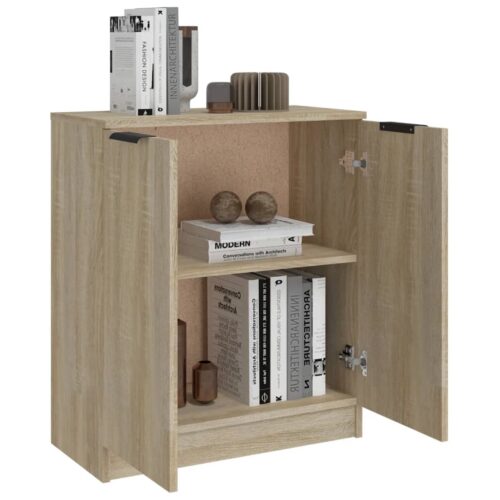 Sideboard Sonoma Oak 60x30x70cm Engineered Wood - Image 6