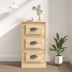 Sideboard Sonoma Oak 36x35.5x67.5cm Engineered Wood